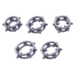 MenSteel Anneau de gland avec Pics Peaky 1.5cm